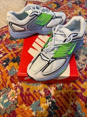 Nike Air Pegasus Sneakers with Neon Green Accents